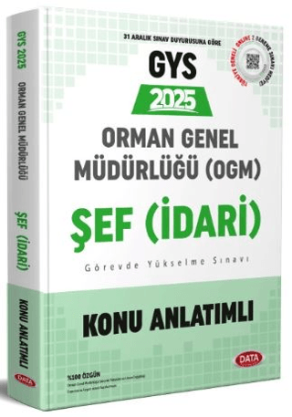 Orman Genel Müdürlüğü GYS Şef (İdari) Konu Anlatımlı Kolektif