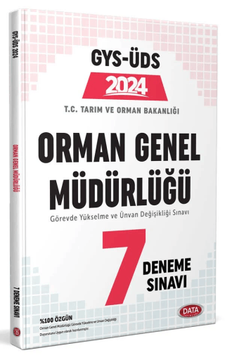 Orman Genel Müdürlüğü GYS-ÜDS 7 Deneme Sınavı Kolektif