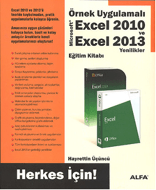 Örnek Uygulamalı Excel 2010 ve Excel 2013 %30 indirimli Hayrettin Üçün