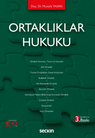 Ortaklıklar Hukuku Mustafa Yasan