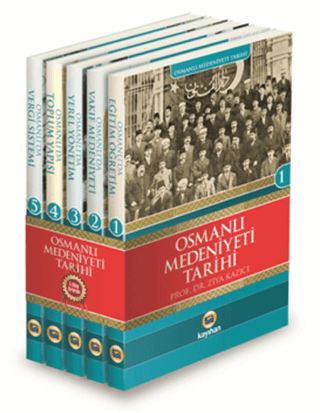 Osmanlı Medeniyeti Tarihi Seti (5 Kitap) Ziya Kazıcı