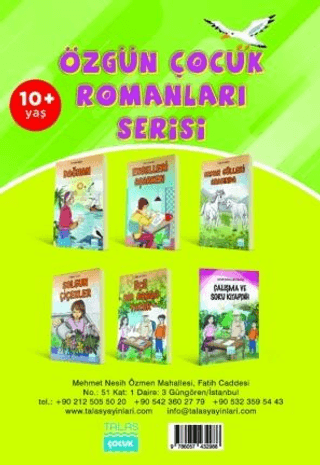 Özgün Çocuk Romanları Serisi (6 Kitap) Mehmet Buğra