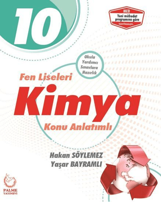 2019 10. Sınıf Fen Liseleri Kimya Konu Anlatımlı Hakan Söylemez