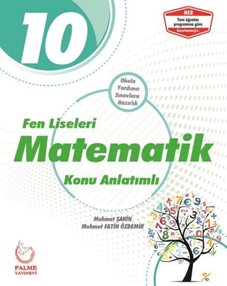 2019 10. Sınıf Fen Liseleri Matematik Konu Anlatımlı Mehmet Şahin