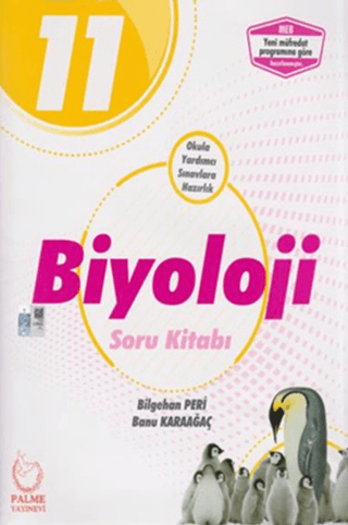 2019 Palme 11. Sınıf Biyoloji Soru Kitabı Bilgehan Peri