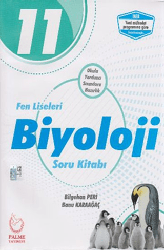 11. Sınıf Fen Liseleri Biyoloji Soru Kitabı Bilgehan Peri