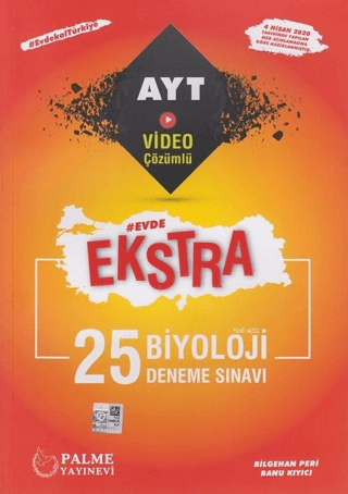 AYT Evde Ekstra 25 Biyoloji Deneme Sınavı Bilgehan Peri