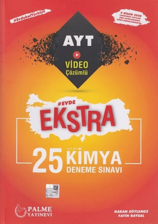 AYT Evde Ekstra 25 Kimya Deneme Sınavı Hakan Söylemez