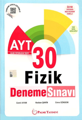 AYT 30 Fizik Deneme Sınavı Cemil Ayan