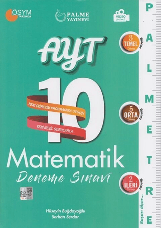 2021 AYT Matematik 10 Deneme Sınavı Hüseyin Buğdayoğlu