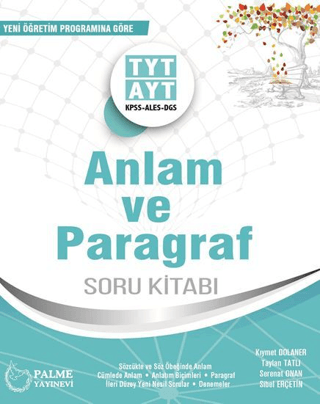 TYT AYT Anlam ve Paragraf Soru Kitabı Kıymet Dolaner