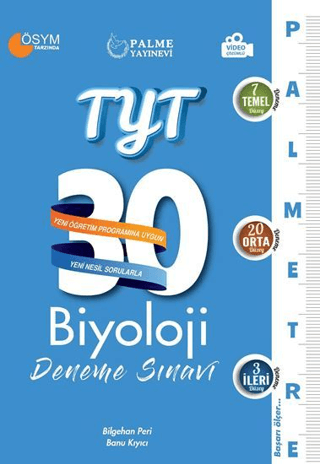 2021 TYT Biyoloji 30 Deneme Sınavı Bilgehan Peri