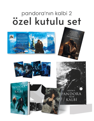 Pandora'nın Kalbi 2 - Özel Kutulu Set (Ciltli) Dilara Keskin