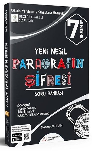 Paragrafın Şifresi 7. Sınıf Yeni Nesil Paragrafın Şifresi Soru Bankası