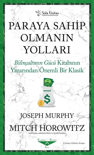 Paraya Sahip Olmanın Yolları Joseph Murphy