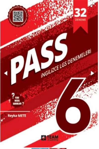 PASS 6 Yeni Nesil Deneme Sınavı - 32 Adet Kolektif