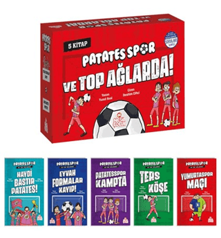 Patatesspor ve Top Ağlarda! Set + Soru Kitapçığı - 5 Kitap Takım Yusuf