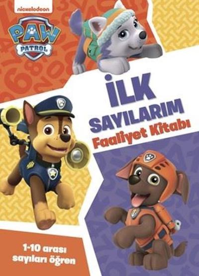 Paw Patrol - İlk Sayılarım Faaliyet Kitabı Kolektif