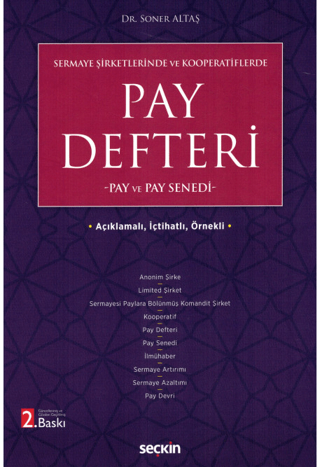 Pay Defteri Soner Altaş