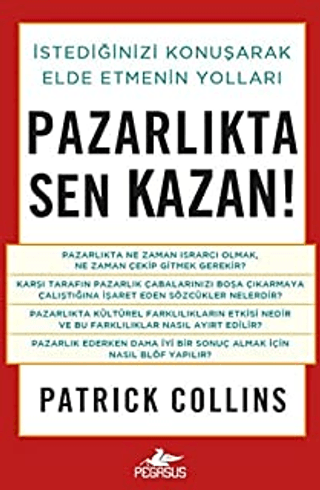 Pazarlıkta Sen Kazan! Patrick Collins