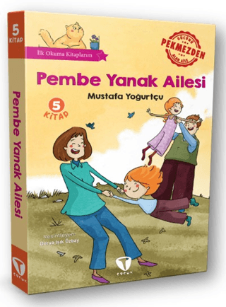 Pembe Yanak Ailesi İlk Okuma Kitaplarım Seti - 5 Kitap Takım Mustafa Y