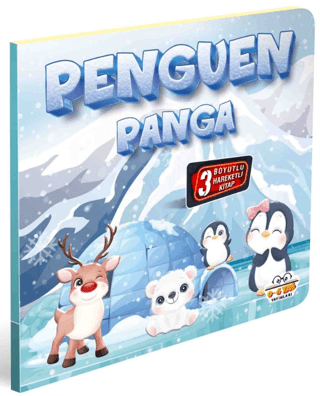 Penguen Panda - 3 Boyutlu Hareketli Kitap Kolektif