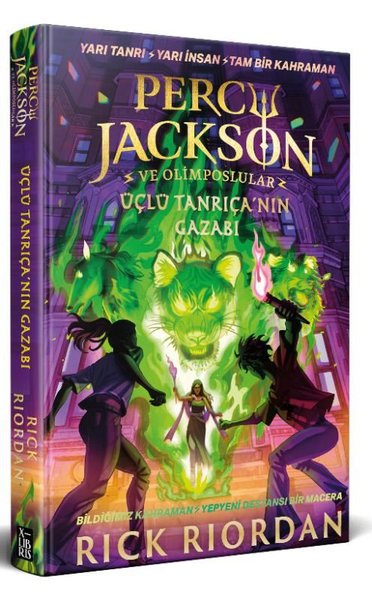 Percy Jackson ve Olimposlular - Üçlü Tanrıça'nın Gazabı (Ciltli) Rick 