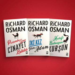 Perşembe Günü Cinayet Kulübü Serisi Seti - 3 Kitap Takım Richard Osman