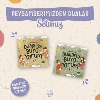 Peygamberimizden Dualar Seti - 2 Kitap Sait Köşk