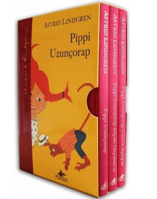 Pippi Uzunçorap Serisi - Ciltli (3 Kitap Takım) Astrid Lindgren