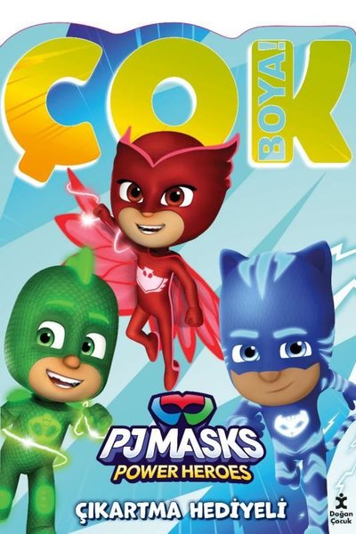 PJMasks Power Heroes - Çok Boya! Çıkartma Hediyeli Kolektif