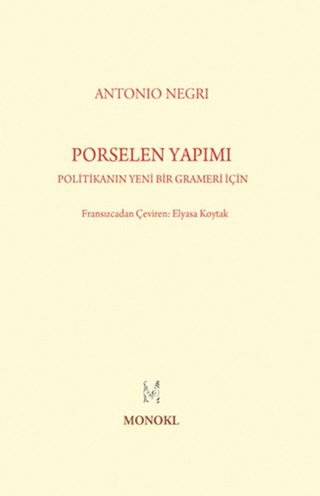 Porselen Yapımı %25 indirimli Antonio Negri