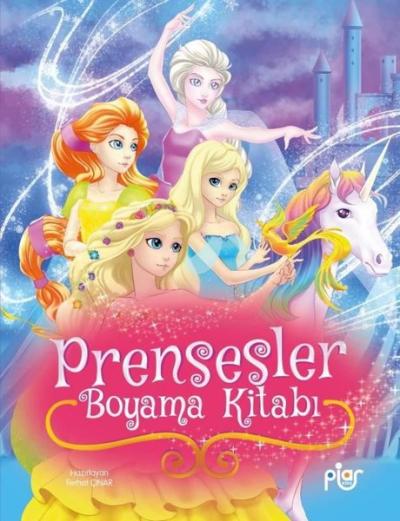 Prensesler Boyama Kitabı  Ferhat Çınar