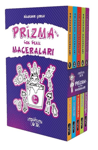 Prizma'nın Çok Şekil Maceraları Seti (5 Kitap Takım) Bilgenur Çorlu