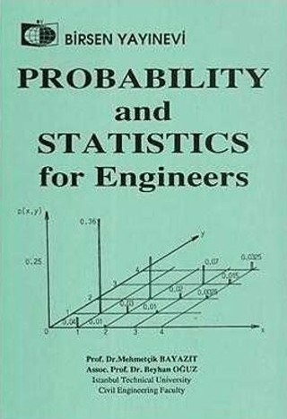 Probability and Statistics for Engineers %20 indirimli Mehmetçik Bayaz