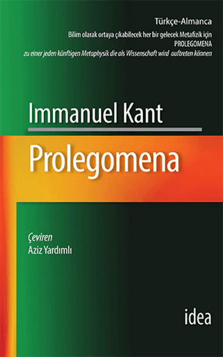 Prolegomena %20 indirimli Immanuel Kant