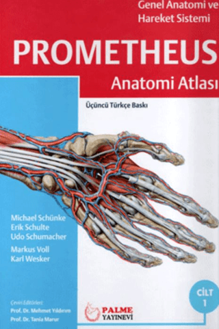 Prometheus Anatomi Atlası 1. Cilt (Ciltli) Karl Wesker