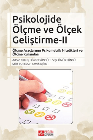 Psikolojide Ölçme ve Ölçek Geliştirme - 2 Adnan Erkuş