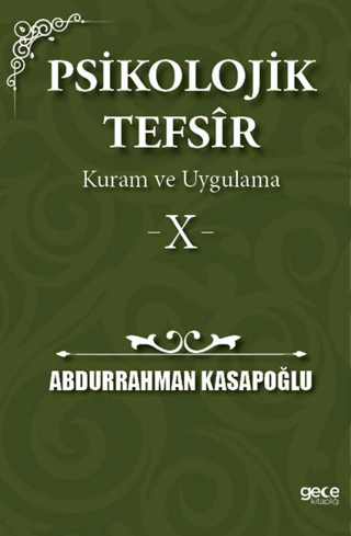 Psikolojik Tefsir Kuram ve Uygulama 10 Abdurrahman Kasapoğlu