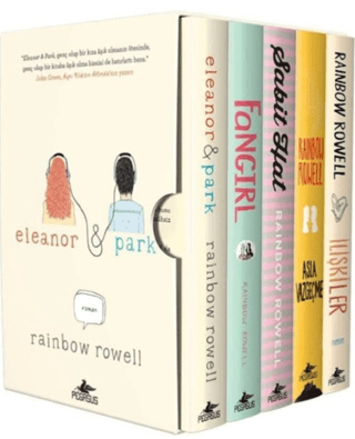 Rainbow Rowell Seti (5 Kitap Takım) (Ciltli) Rainbow Rowell