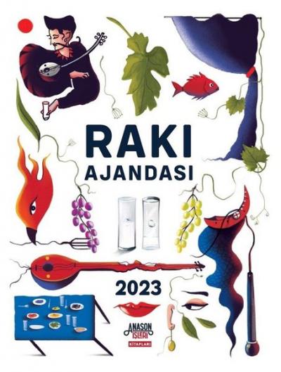 Rakı Ajandası 2023 (Ciltli) Kolektif