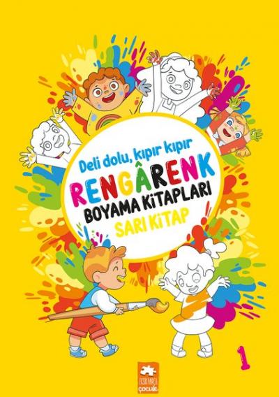 Rengarenk Boyama Kitapları - Sarı Kitap Kolektif