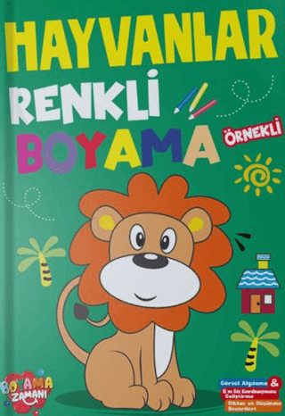 Renkli Boyama - Sevimli Hayvanlar Hatice Nurbanu Karaca