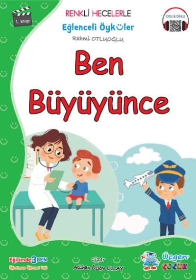 Renkli Hecelerle Eğlenceli Öyküler Seti - 10 Kitap Takım Rahmi Otluoğl