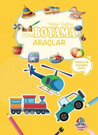 Renkli Kalem Boyama - Araçlar Psikolojik Danışman Onaylı Türkçe İngili