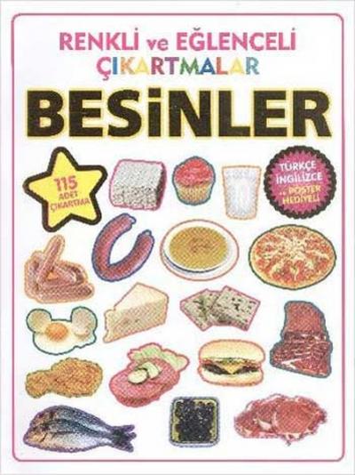 Renkli ve Eğlenceli Çıkartmalar - Besinler Kolektif