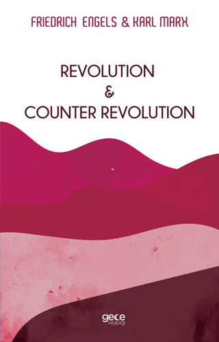 Revolution and Counter Revolution Karl Marx