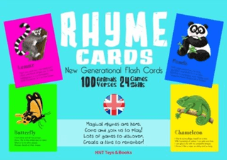 Rhyme Cards Hanife Koşar