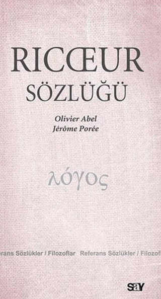 Ricoeur Sözlüğü %31 indirimli Olivier Abel