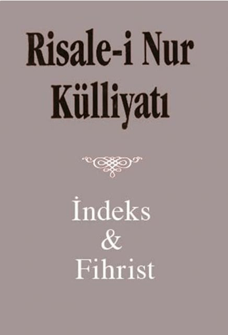 Risale i Nur Külliyatı İndex ve Fihristi (Büyük Boy) (Ciltli) Kolektif